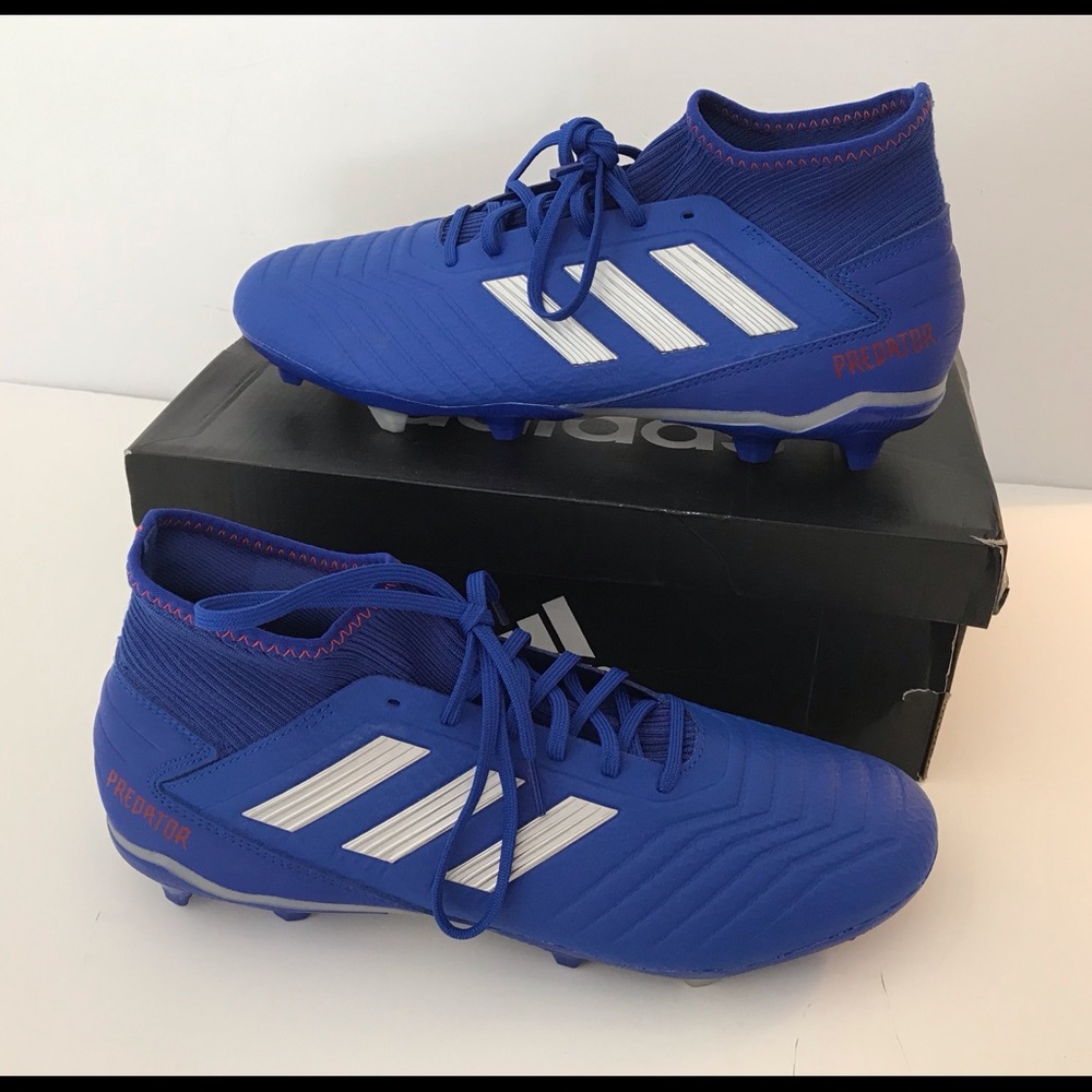 Men’s Predator 19.3 Soccer Shoe - Blue - 11.5